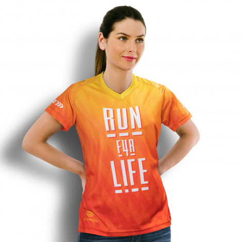 [TR121179] Custom Womens Performance V-Neck T-Shirt