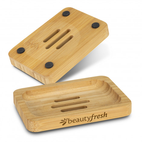 [TR121413] Bamboo Soap Holder