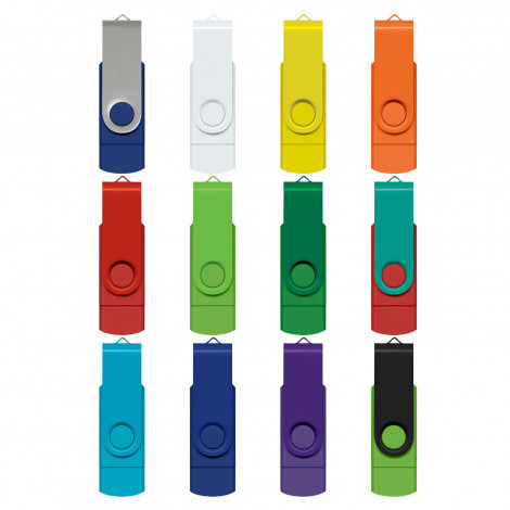 [TR121402] Helix 8GB Dual Flash Drive