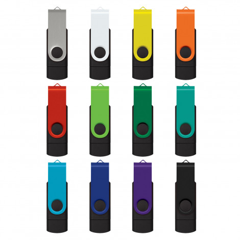 [TR121403] Helix 16GB Dual Flash Drive