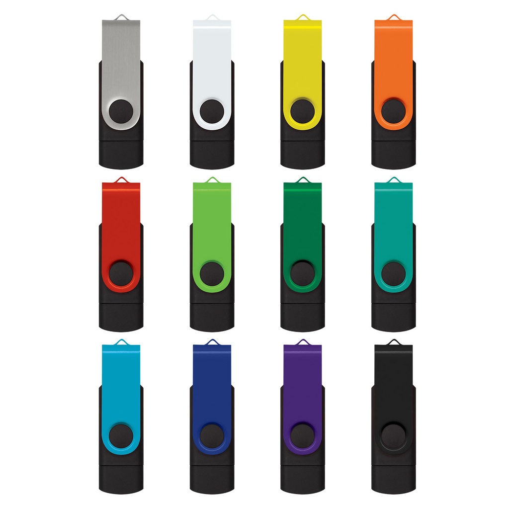 [TR121403] Helix 16GB Dual Flash Drive