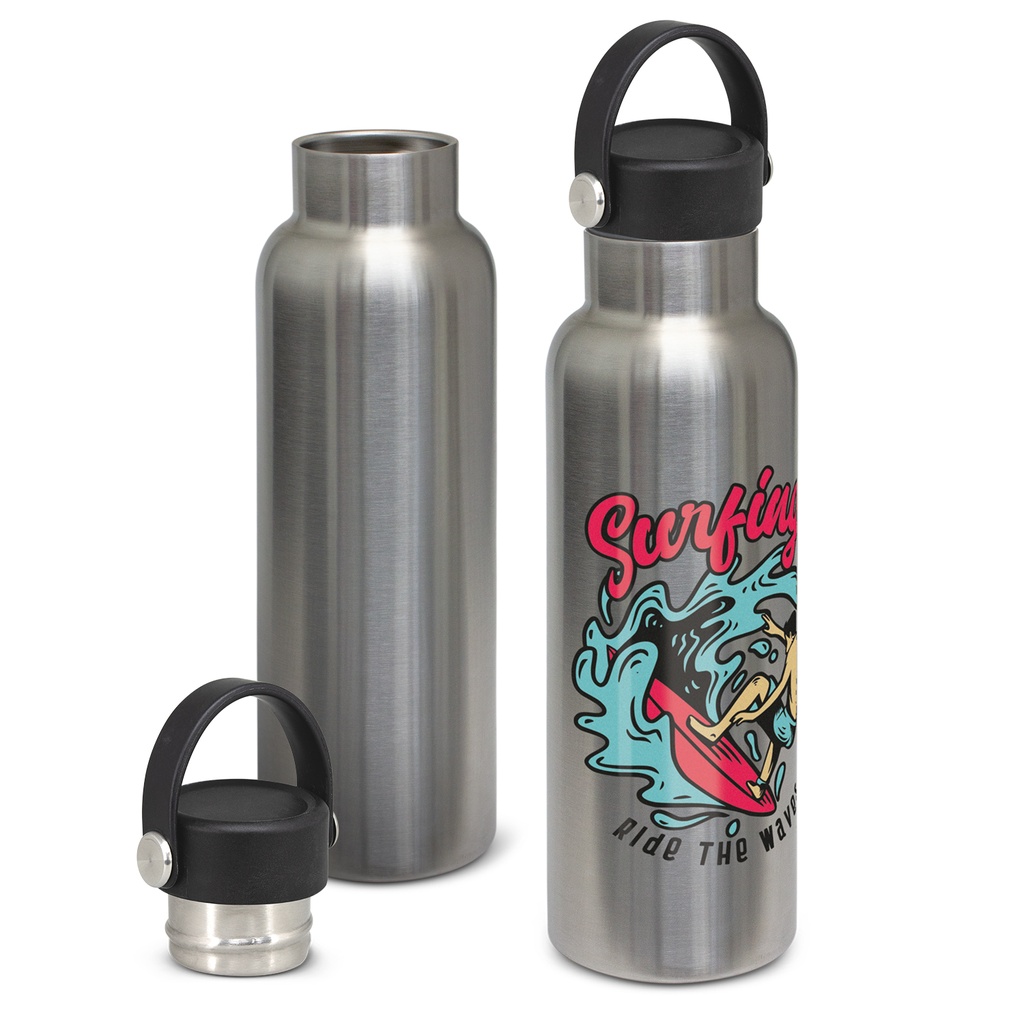 [TR122042] Nomad Vacuum Bottle Stainless - Carry Lid