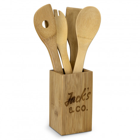 [TR121522] Bamboo Kitchen Utensils