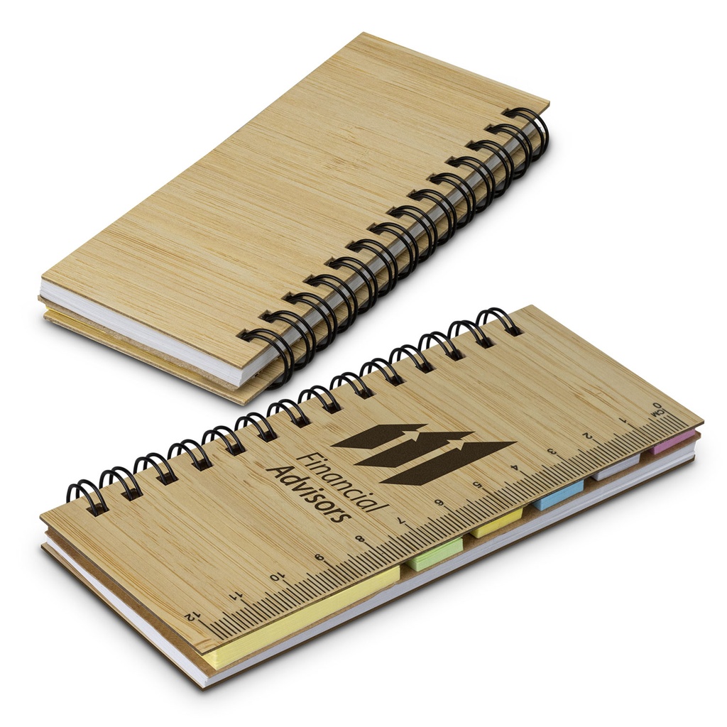 [TR121728] Bamboo Sticky Note Wallet