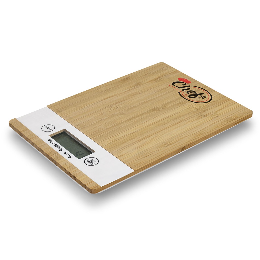 [TR121798] Bamboo Kitchen Scale