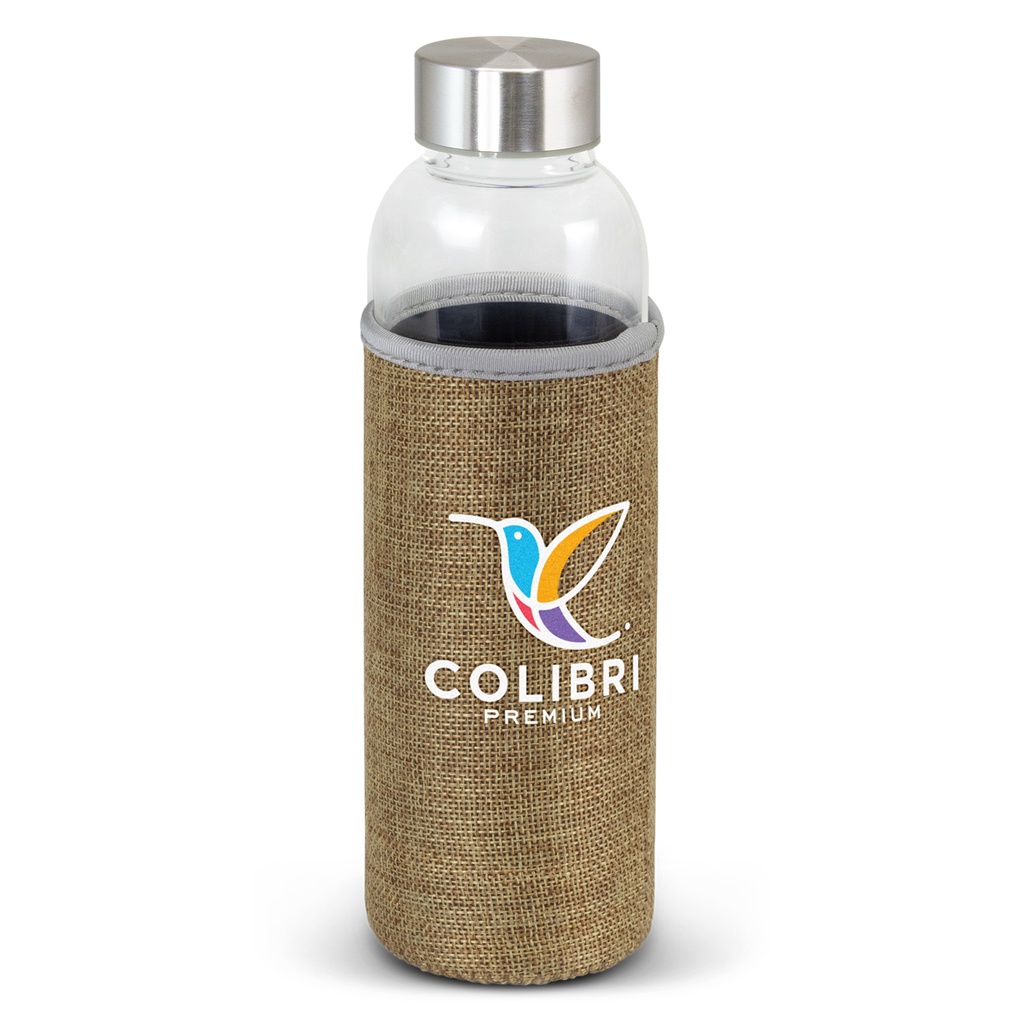 [TR121797] Venus Glass Bottle - Natural Sleeve