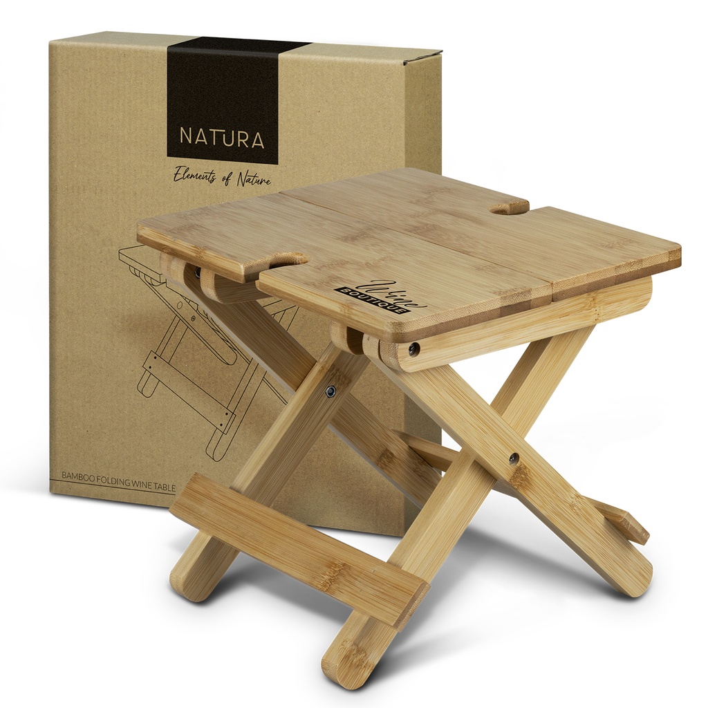 [TR122273] NATURA Bamboo Folding Wine Table