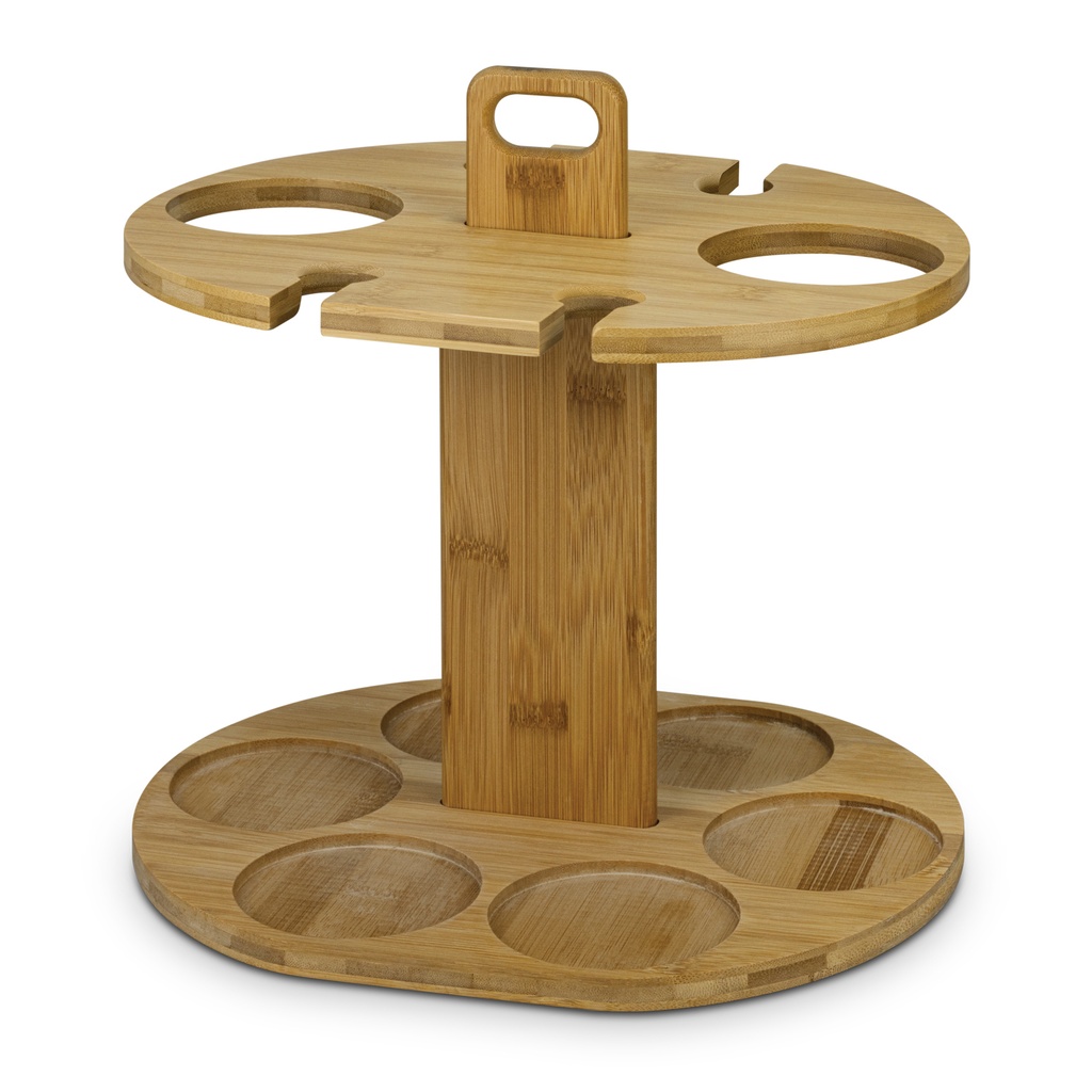 [TR122280] Bamboo Wine Rack