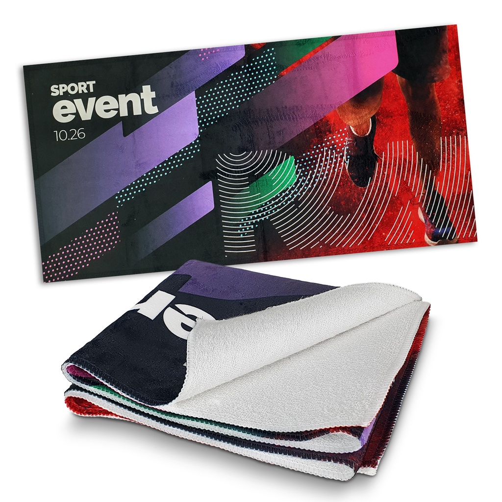 [TR123078] Sports Fit Towel - Full Colour