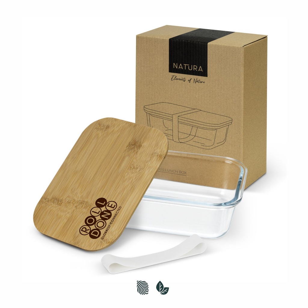 [TR123101] NATURA Iris Glass Lunch Box