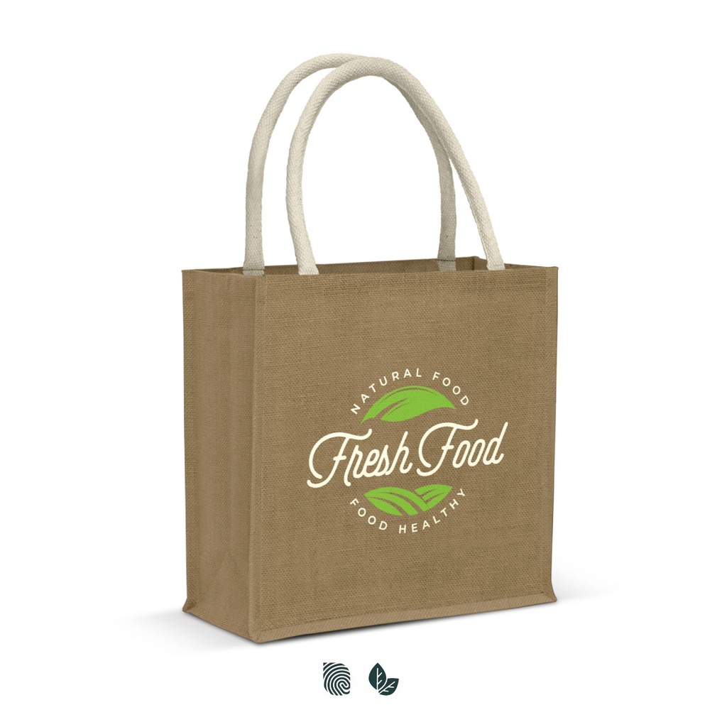 [TR123580] Monza Starch Jute Tote Bag