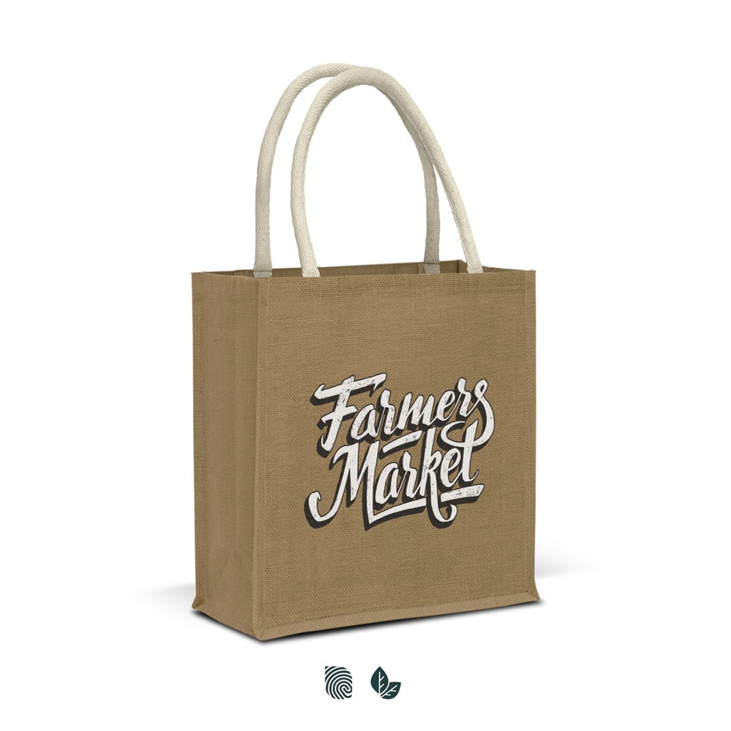 [TR123582] Lanza Starch Jute Tote Bag