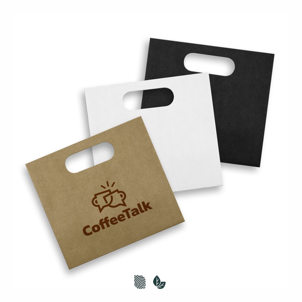 [TR125050] Medium Die Cut Paper Bag Landscape