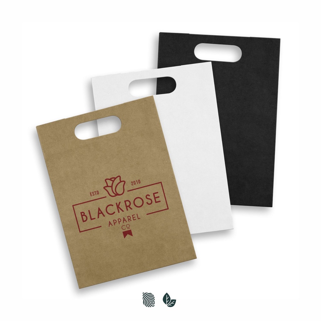 [TR125053] Large Die Cut Paper Bag Portrait