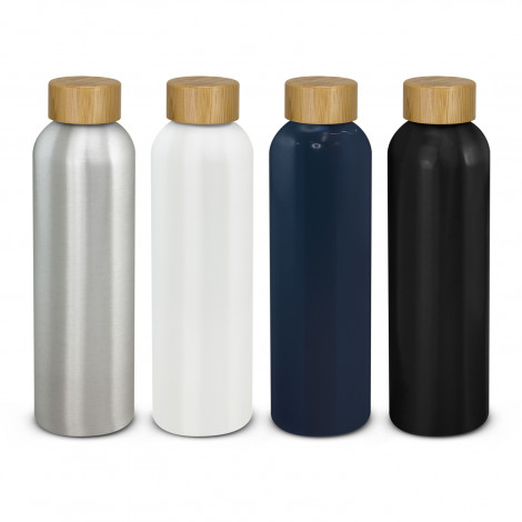 [TR125304] Eden Aluminium Bottle Bamboo Lid