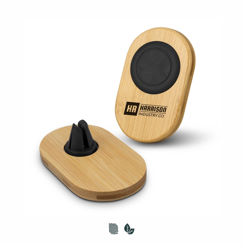 [TR125312] Bamboo Car Phone Holder