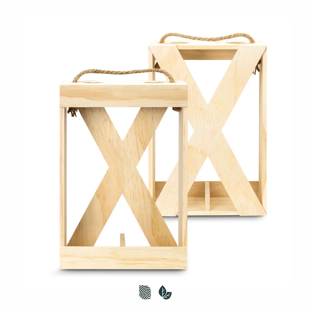 [TR125309] Catalonia Wine Crate - Double