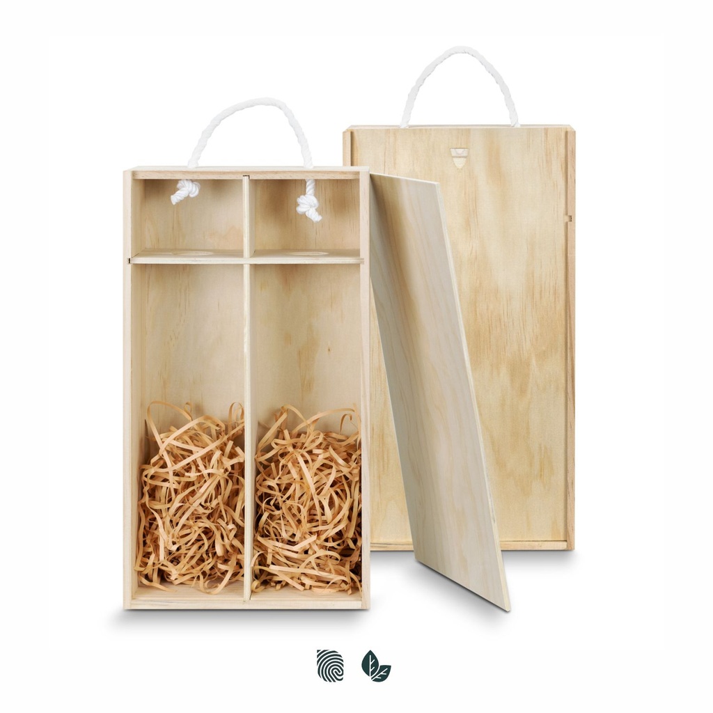 [TR125306] Tuscany Wine Gift Box - Double