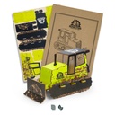BRANDCRAFT Bulldozer Wooden Model