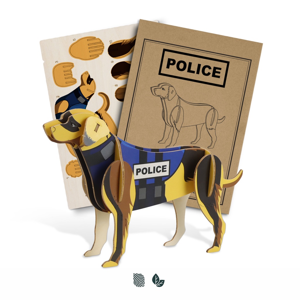 [TR124042] BRANDCRAFT Dog Wooden Model