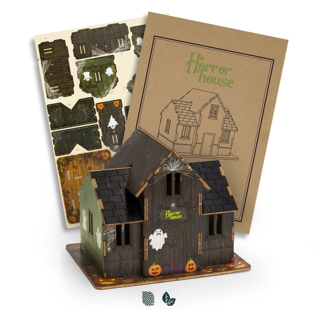 [TR124041] BRANDCRAFT House Wooden Model