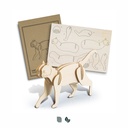 BRANDCRAFT Cat Wooden Model