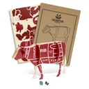 BRANDCRAFT Cow Wooden Model