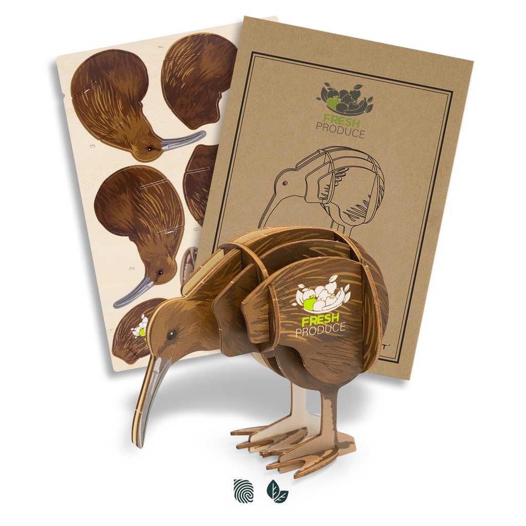 [TR124049] BRANDCRAFT Kiwi Wooden Model