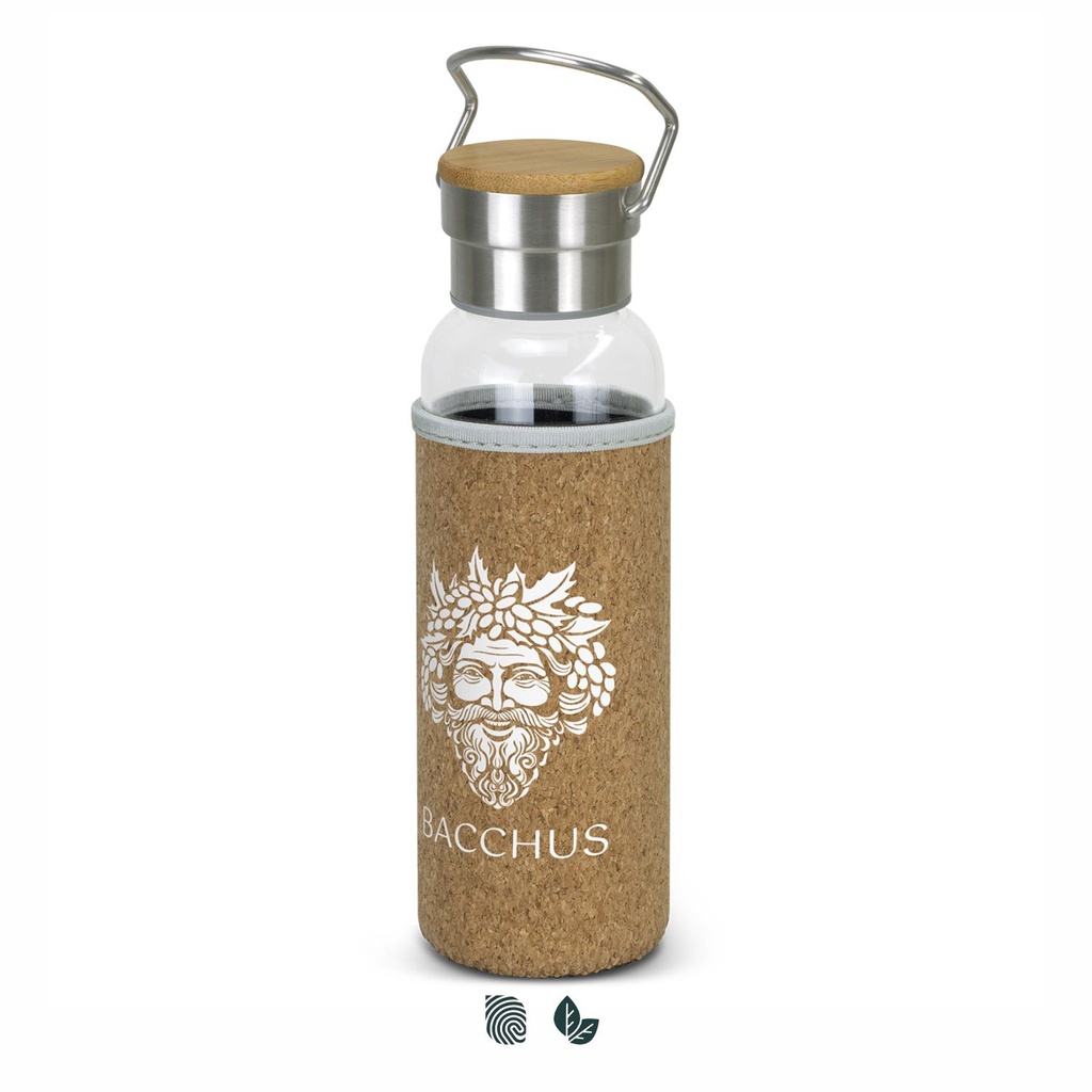 [TR126236] Nomad Glass Bottle - Cork Sleeve