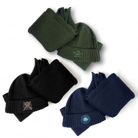 [TR126543] Denali Scarf and Beanie Set