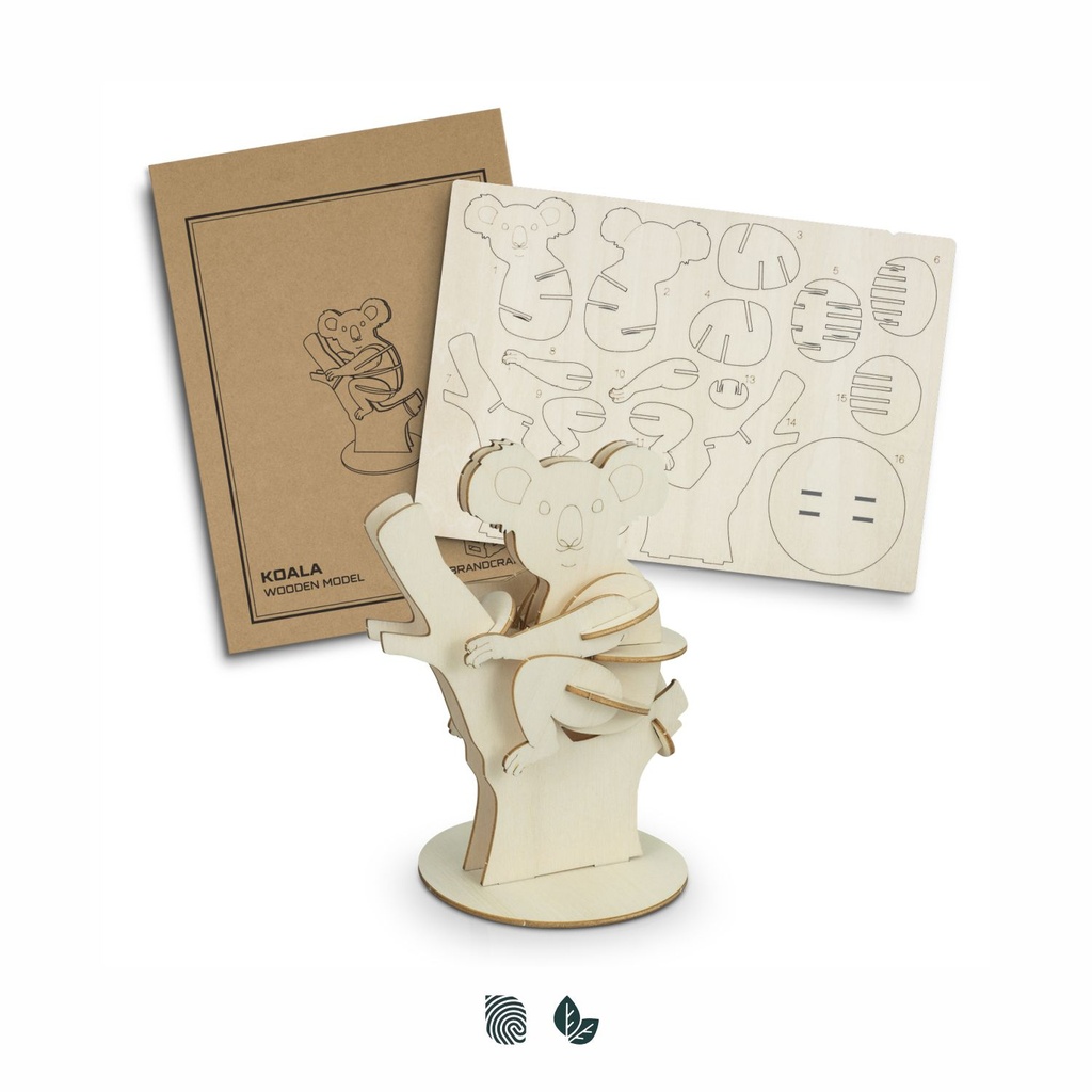 [TR126731] BRANDCRAFT Koala Wooden Model