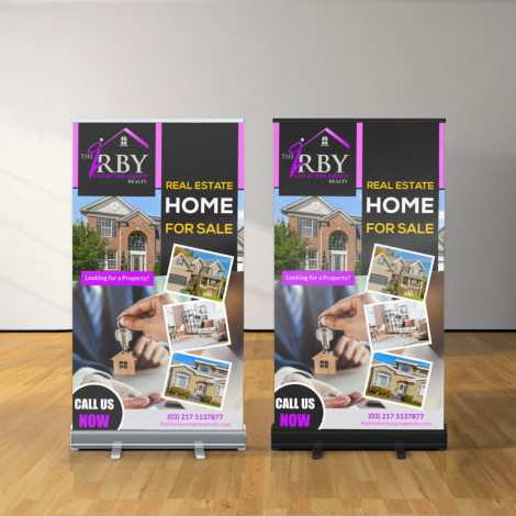 [TR126777] Premium Pull Up Banner (SC Approved)