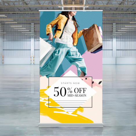 [TR126779] Luxury Pull Up Banner Wide