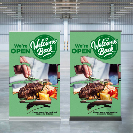 [TR126780] Luxury Pull Up Banner (SC Approved)