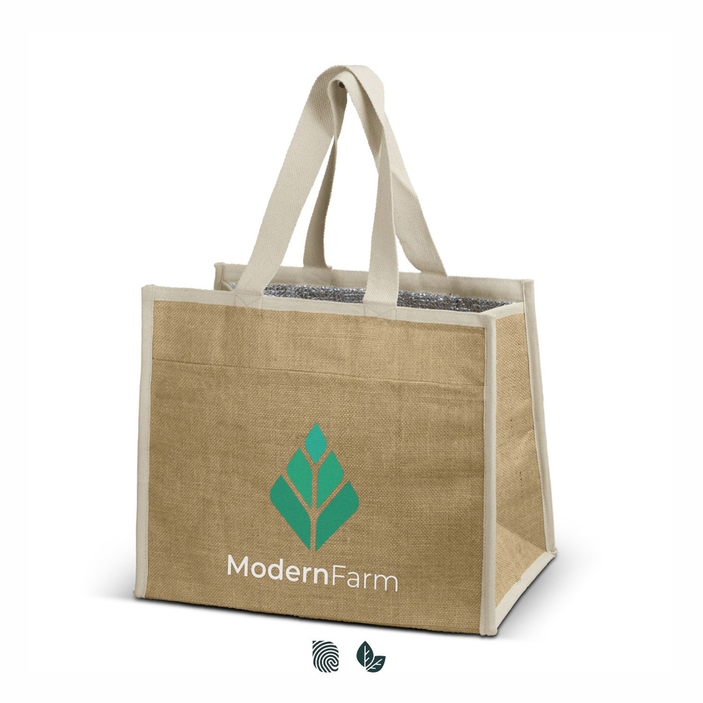 [TR126875] Lumi Jute Cooler Bag