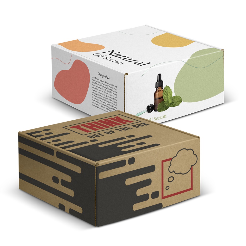 [TR127040] Die Cut Box with Locking Lid - 225x225x113mm