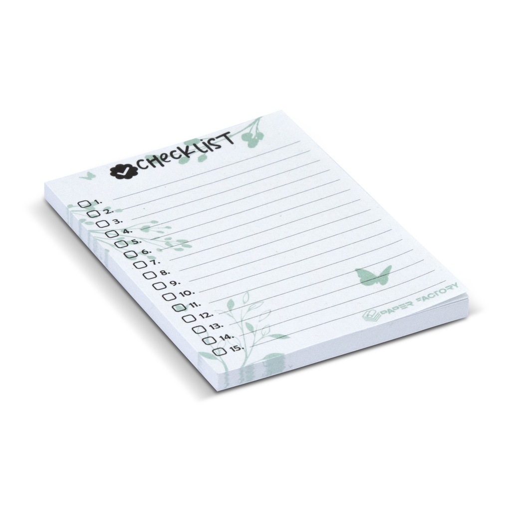 [TR128809] Recycled Sticky Pad 100 x 75mm - 50 Sheets