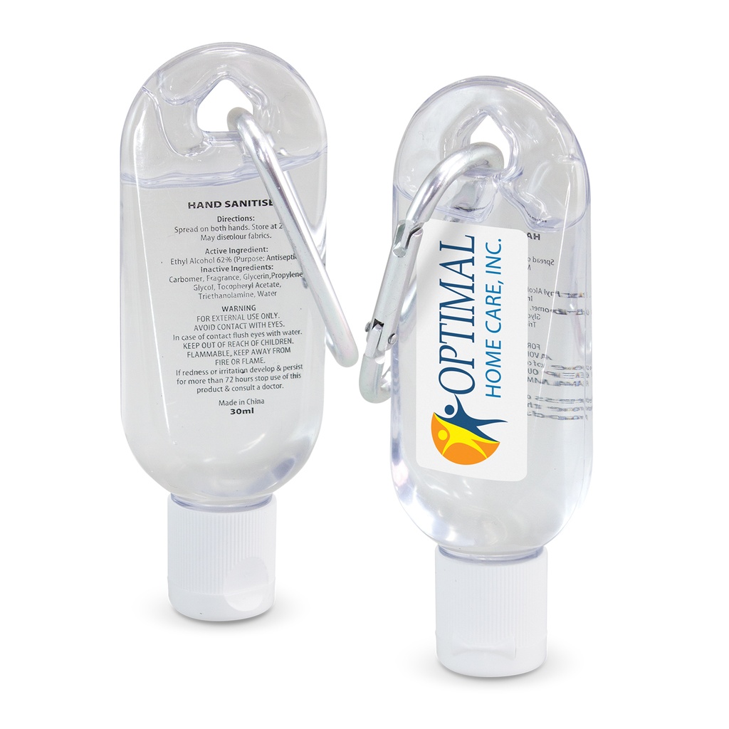 [TR127210] Carabiner Hand Sanitiser 30ml