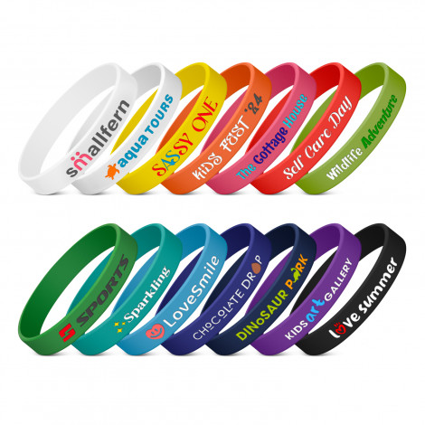 [TR127587] Kids Silicone Wrist Band - Debossed