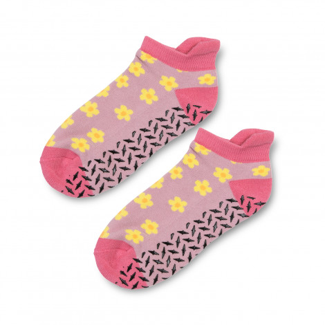 [TR127605] Nero Ankle Grip Socks