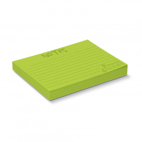 [TR128821] Coloured Sticky Pad 100 x 75mm - 100 Sheets