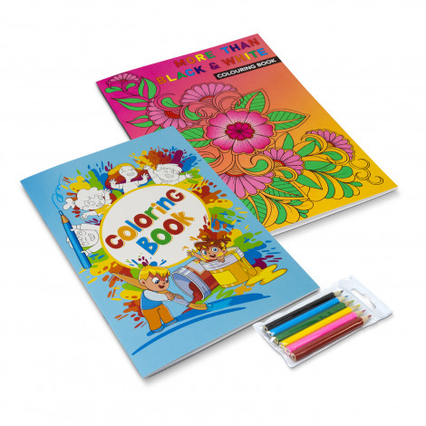 [TR128828] Custom Cover Colouring Book - A4
