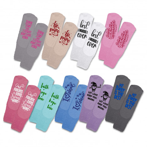 [TR128838] Fluffy Grip Socks