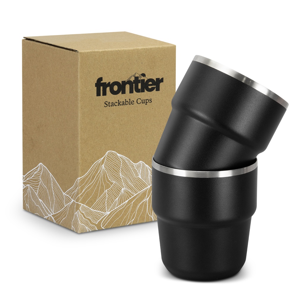 [TR128883] Frontier Stackable Cups - Set of 2