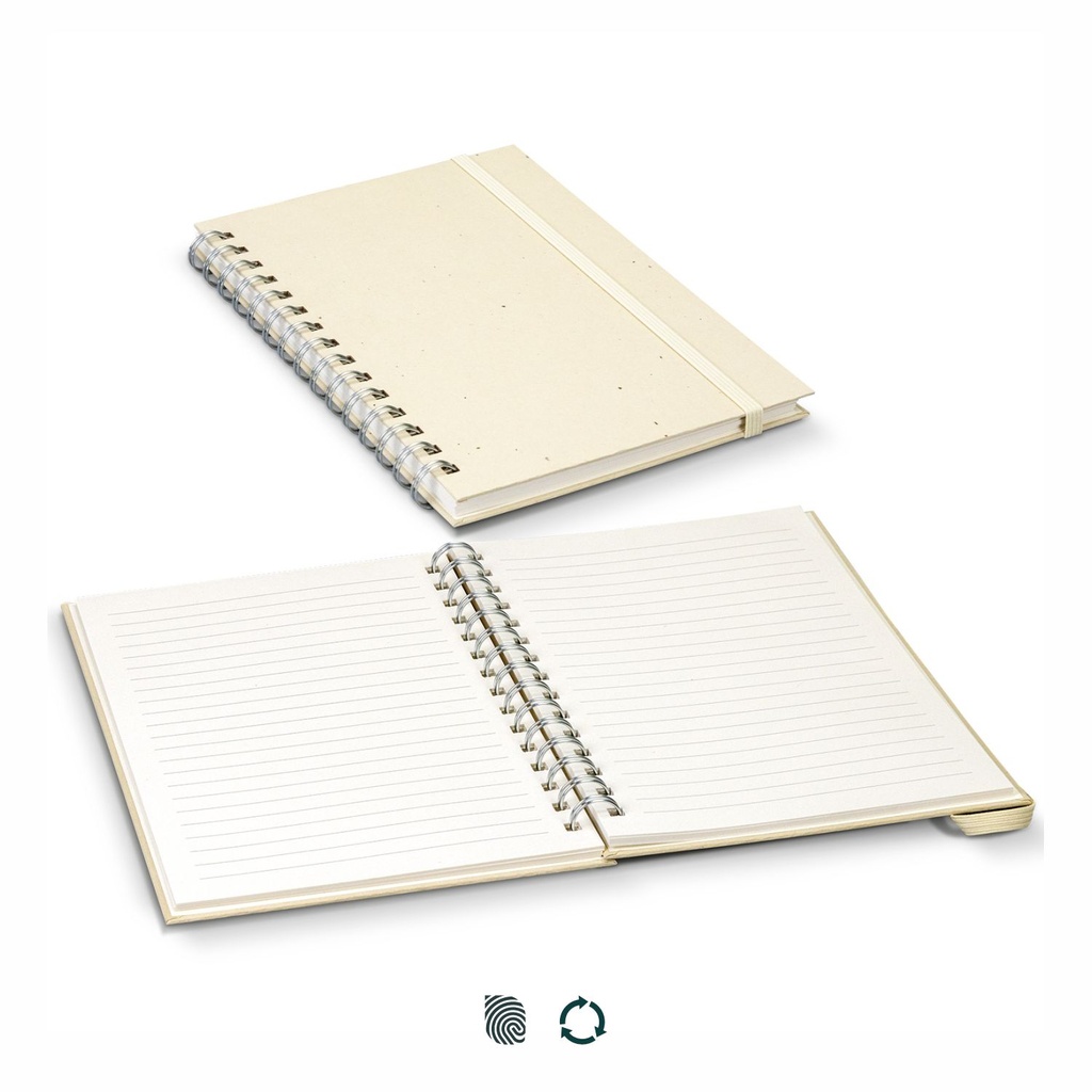 [TR128472] Terra Recycled Paper Spiral Notebook