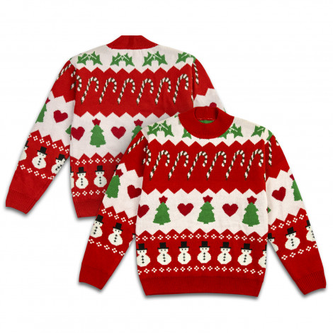 [TR129344] Blitzen Custom Knitted Jumper