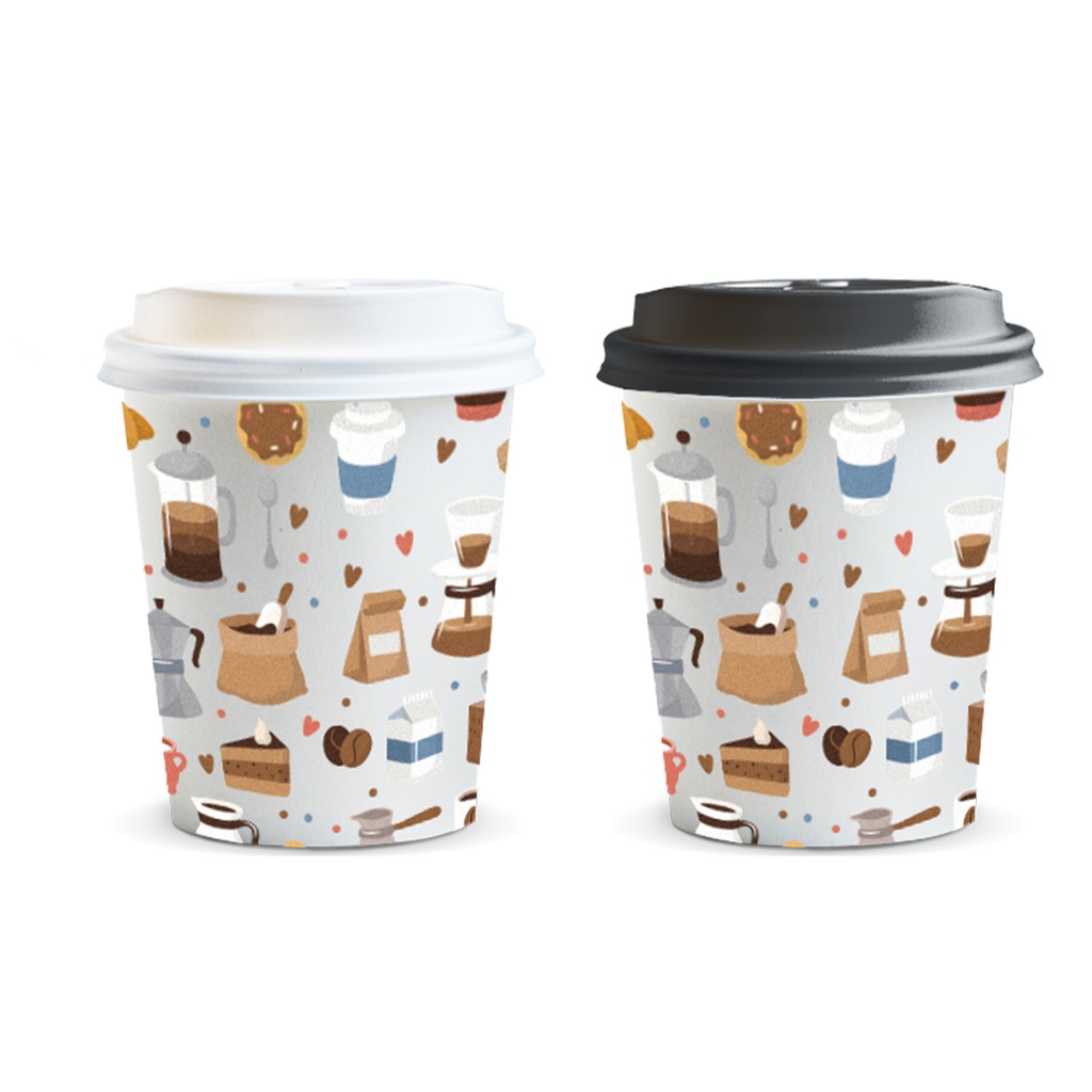 [TR129423] Kudos Paper Coffee Cup - 230ml