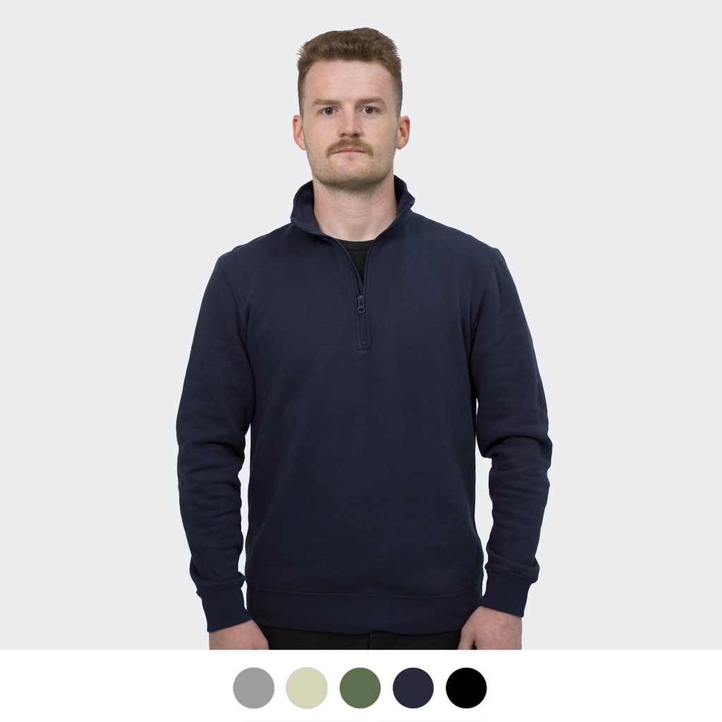 [TR123156] TRENDSWEAR Camden Unisex Quarter Zip