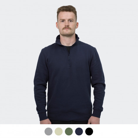 [TR123156] TRENDSWEAR Camden Unisex Quarter Zip