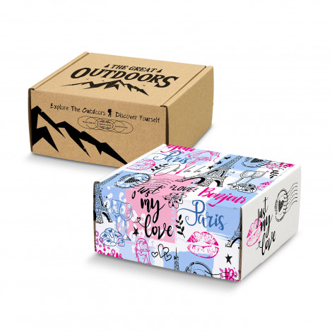 [TR129550] Die Cut Box with Locking Lid - 130x130x65mm